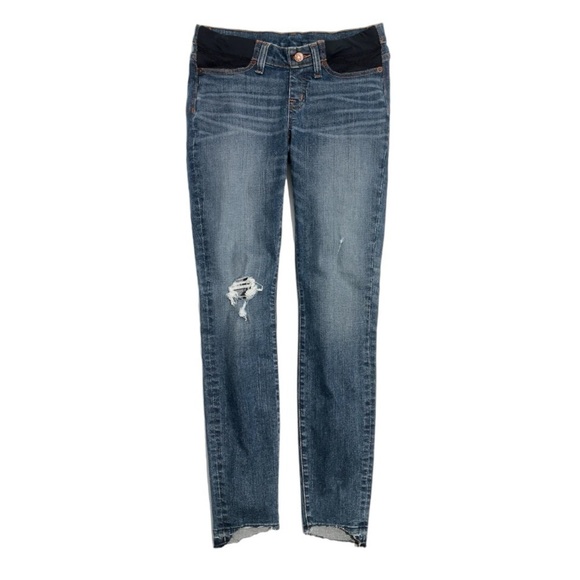 Madewell Maternity Skinny Jeans in Everton Wash Sz 26 - Picture 5 of 9
